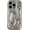 Silver, variant on for iPhone 15 Pro Case,Water Ripple Wave Meteorite Bubble Chrome Plating Soft Phone Case (Silver)