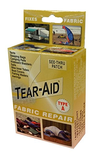 TEAR-AID PATCH TAPE 3" x 60" TUBE RAFT CANVAS FABRIC REPAIR ** EXTREME BOND **