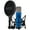 Blue, variant on Rode NT1 Signature Series Studio Condenser Microphone, White