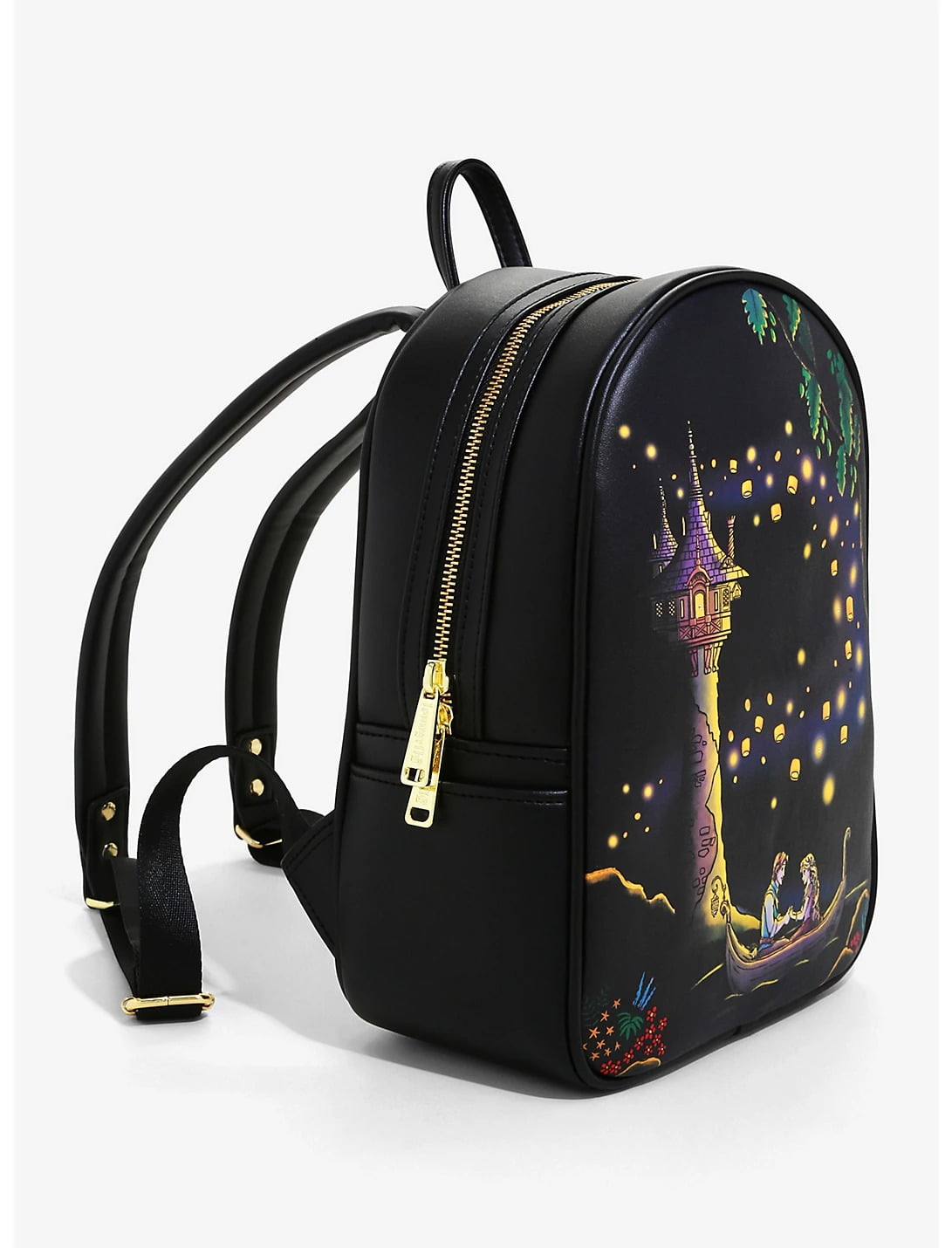 Loungefly Tangled Light Up Mini Backpack Disney Rapunzel Lantern Bag