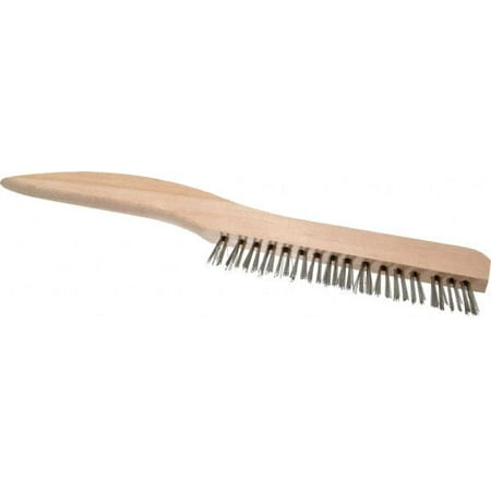 

Osborn - 1 Rows x 16 Columns Stainless Steel Plater s Brush - 5 Brush Length x 5/16 Brush Width 10 OAL 3/4 Trim Length (5 Pack)