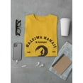 thumbnail image 3 of Haleiwa Hawaii Surfing Team Oahu 1976, Medium Front Graphic Men T-Shirt, Male x-Large, 3 of 4
