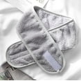 thumbnail image 3 of Puntoco Clearance Self-Adhesive Spa Make Up Headband Terry Cloth Headband White Stretch Sport 1 Pc, 3 of 3