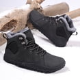 thumbnail image 2 of SKIUHS Men's Snow Boots – Warm Insulated Faux Fur Lined, Anti-slip Winter Boots for Outdoor Cold-Weather Adventures, 2 of 5