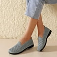 thumbnail image 2 of Green Ladies Spring Casual Wedge Heels Round Toe Open Toe Thick Sole For Women Beach Vacation Comfort Footwear All Day Wear, 2 of 9
