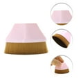thumbnail image 3 of Unique Bargains 1 Pc Lightweight Foundation Brush for Business Travel Large Brown Pink Synthetic Fiber Hair Plastic, 3 of 5