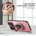 Phone Case for Blu View 5 (B160V) ShockAbsorbing Ring Kickstand Cover