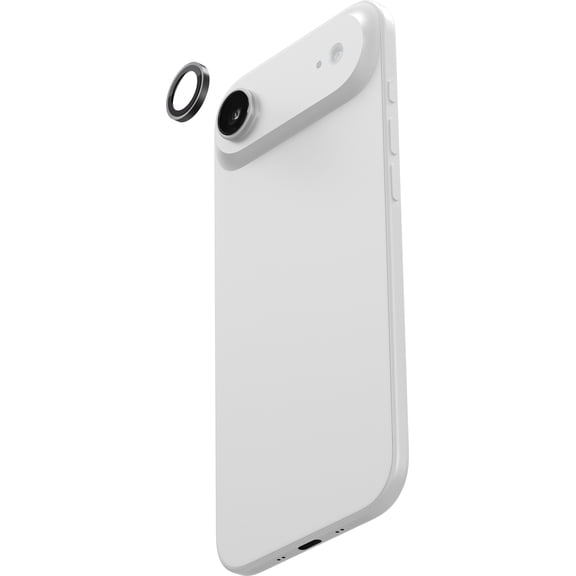 LAUT Prime Glass Camera Ring Protector for iPhone 17 Air - Black