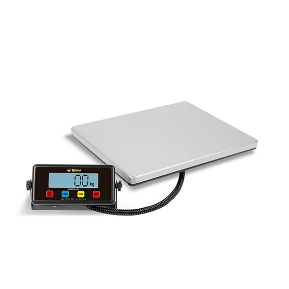 Báscula Digital para Paqueterías Rhino BAPAQUE100 100 kg de capacidad y 50 gramos de precisión Rhino BAPAQUE100