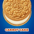 thumbnail image 3 of OREO Carrot Cake Cream Cheese Flavored Creme Sandwich Cookies, Family Size, 17 oz, 3 of 12