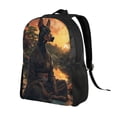 thumbnail image 2 of Balery Sunset Meditating Doberman Mochila - Mochila Estilosa y Duradera para Laptop de 15 Pulgadas con Tela Oxford Impermeable, 2 of 8