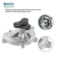 thumbnail image 3 of Bomba de Agua Motor Refrigeración 21110AA690 para Subaru Forester Legacy Unique Bargains, 3 of 7