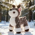 thumbnail image 4 of Usloyux under $5 Reindeer Stuffed Animal, Soft Plush Toy for Kids & Toddlers, Cute Christmas Deer with Friendly Details, Child Safe Materials for Cuddling & Play, 4 of 9