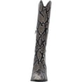 thumbnail image 3 of INC Womens Beige Animal Print Pointed Toe Block Heel Zip-Up Dress Western Boot 6.5, 3 of 3