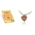 thumbnail image 1 of Kamada Combination of Hriday Aditya Stotram holy book and exquisite radha krishna pan Tulsi (basil) mala | Spritual Pendant Necklace for Women and Men, 1 of 4