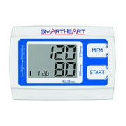 SmartHeart Blood Pressure Monitor | Wide-Range Upper Arm Cuff | Intelligent Inflation Technology | 2-Person Memory