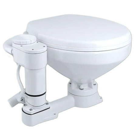 Commodore CM2RMT Electric Marine Toilet - Twist Flush - Regular Size