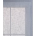 thumbnail image 3 of GoodGram Geometric Charcoal/Gray Curtain Set, 38” x 95” (4 Panels), 3 of 5