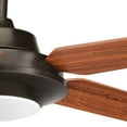 thumbnail image 3 of P2539-0930K-Progress Lighting-AirPro Signature Plus II - Wide - Ceiling Fan - 1 Light - Handheld Remote in Modern style - 54 Inches wide by 15.25, 3 of 8