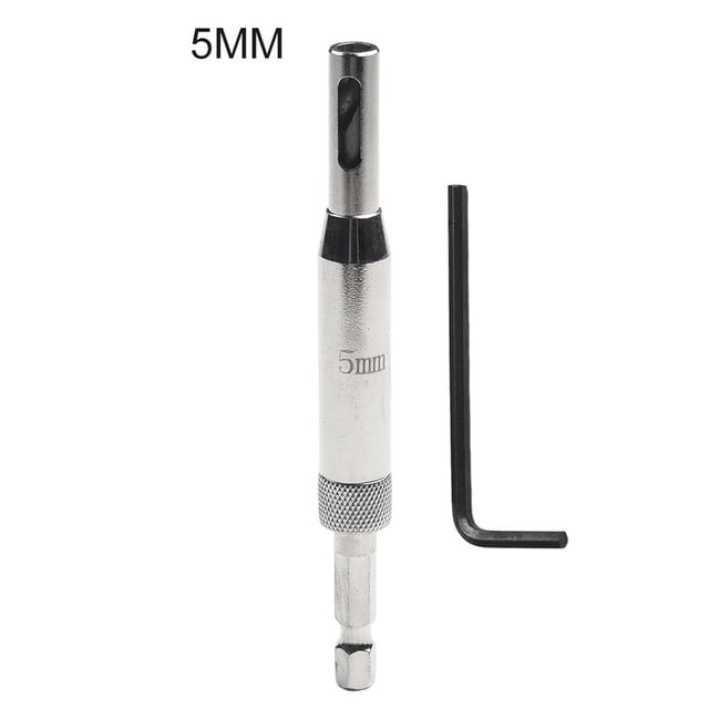 Including L-type wrench Self Centering Hinge Tapper Core Drill Bit Woodwork 5mm