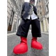 thumbnail image 3 of Big Red Boots Creative Red Fashion Rain Boots, 3 of 4
