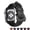 Black, variant on Genuine Leather Replacement Band Compatible For 42mm iwatch Apple Watch Series 3 To 1 Brown Rough Oil Wax Vintage With Black Buckle Black Connector