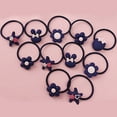 thumbnail image 4 of Ludlz 20Pcs Cartoon Elastic Hair Ties Little Girls' Small Ropes Toddlers' Ponytail Holder with Storage Bag, 4 of 7