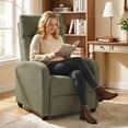 thumbnail image 2 of HOMCOM Fauteuil Inclinable à Poussée pour Cinéma Maison avec Siège Rembourré, 2 of 10