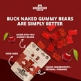thumbnail image 4 of Buck Naked Bears Cherry Coconut Gummy Bears 3.5 oz (Pack Of 12), 4 of 4
