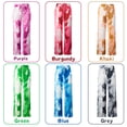 thumbnail image 4 of Mujeres Tie Dye Pantalones de pierna ancha Cintura ancha Bolsillo Pantalones suaves elásticos Pantal Abanopi Gris/Grande, 4 of 7