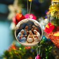 thumbnail image 4 of TNDBKQWR Small Nativity Scene Nativity Decorations, Nativity Ornaments for Christmas Tree, Nativity Scene Indoor Xmas Tree Ornaments 7cm(1PCS), 4 of 5