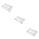 thumbnail image 4 of sweethay Pill Case Transparent 6 Grids Plastic Dispenser Pills Household Travel Jewelry Necklace Storage Containers for Elderly Type1, 4 of 6