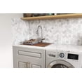 thumbnail image 3 of Ruvati USA RVU6425 22 x 12 in. Drop-in Topmount Laundry Utility Workstation Sink with 16 Gauge Stainless Steel, 3 of 7