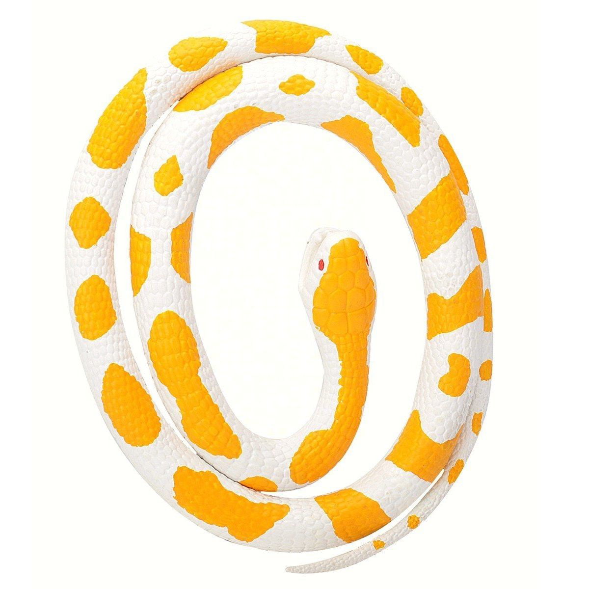 Set of 12 Rubber 42in Coiled Rubber Prop Toy Snakes for sale online 