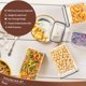 thumbnail image 4 of Juego de recipientes de almacenamiento de alimentos PRAKI herméticos, 24 unidades, sin BPA, 4 of 5