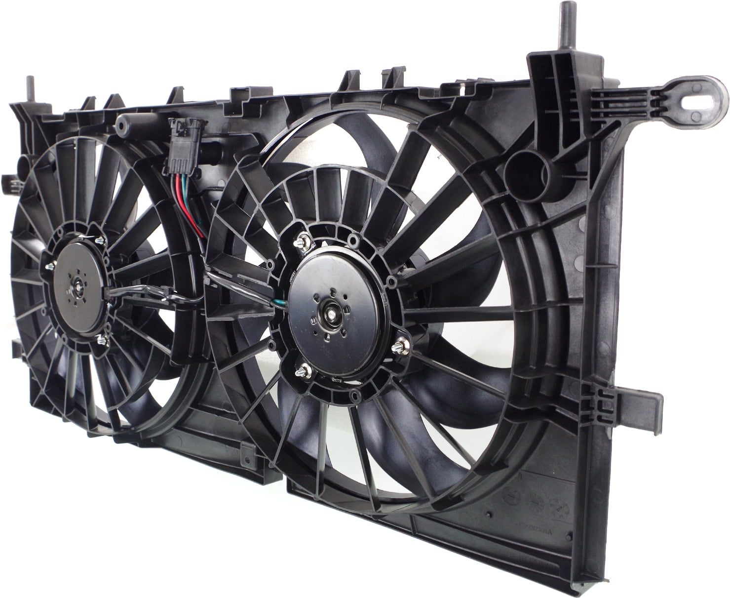 Replacement REPC160930 Cooling Fan Assembly Compatible with 2006-2009 Chevrolet Uplander 2006-2007 Buick Terraza Radiator