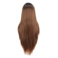 thumbnail image 1 of Qarigey Malla interior transpirable para un cómodo Peluca de pelo largo y liso peluca sintética resistente Cuidado del cabello 9582-17, 1 of 6