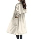 thumbnail image 3 of Abrigo y chaquetas casuales con capucha de manga larga para mujer, nueva moda informal, abrigo largo y fino, abrigo informal de temperamento, abrigo de poliéster para mujer, 3 of 3