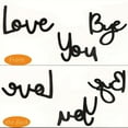 thumbnail image 6 of Home Wall Decor Love You Bye Wood Signs Modern Unique Wooden Entryway Hallway Wall Art Decorations - Express Love and Warm for Your Family, 6 of 7