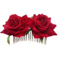 thumbnail image 1 of Pinza para el pelo de bailarina de flamenco ZHAOCHENG rosa, 1 of 3