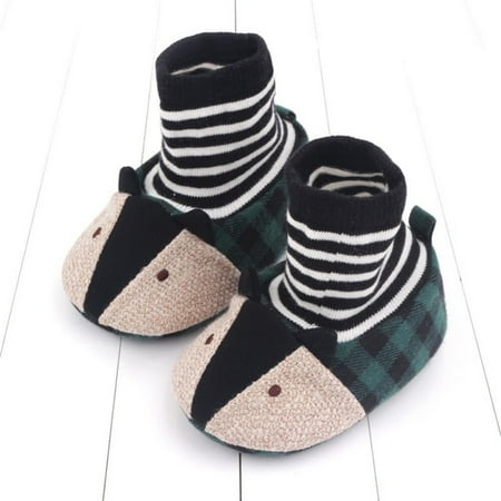 

Xinhuaya Baby Socks Floor Non-slip Cotton Baby Shoes warm Spring Autumn Infant First Walkers Baby Crib Shoes Indoor Shoes Cute Boots