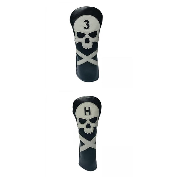 Cubierta de la cabeza del golf 2pcs, equipo UT No.3 del golfista del protector del protector de la cubierta de la cabeza del club