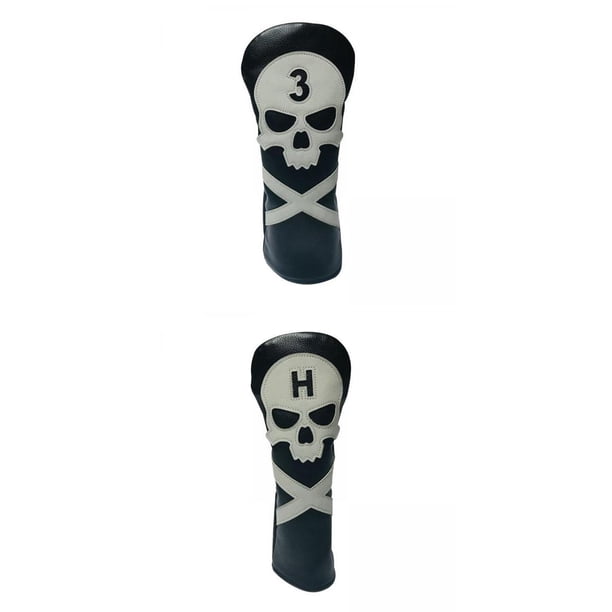 Cubierta de la cabeza del golf 2pcs, equipo UT No.3 del golfista del protector del protector de la cubierta de la cabeza del club