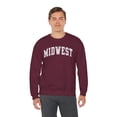 thumbnail image 6 of Midwest Midwestern Sweatshirt Gifts Crew Neck Shirt Long Sleeve Unisex, 6 of 7