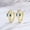 Gold, variant on 18K Gold Plated 925 Silver Snake Hoop Huggie Earrings Women Jewelry-Gold