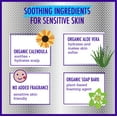 thumbnail image 3 of California Baby Super Sensitive Bubble Bath | 100% Plant-Based Kids Bubble Bath | Gentle Unscented Baby Bubble Bath | Free Bubble Wand | 384 mL / 13oz, 3 of 10