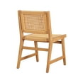 thumbnail image 6 of Better Homes & Gardens Vista Woven Coastal Dining Chairs, Light Honey, Set of 2, 6 of 15