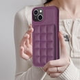 thumbnail image 6 of SaniMore for iPhone 14 (6.1" 2022) Case, Flip PU Leather Diamond-Shaped with Built-in Card Slots, Kickstand and Shockproof Anti-drop Phone Case for iPhone 14 Wallet Shell, Darkpurple, 6 of 8