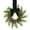 green velvet, variant on 1 Pcs Mini Christmas Wreaths for Kitchen Cabinet | 10 Inch Small Wreath, Candle Ring Design, Red Ribbon Simple Style, ideal for Windows, Weddings Table Centerpieces