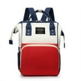 thumbnail image 1 of EIGTHTAIL Diaper Bag Nappy Backpack Mummy Backpack Waterproof Multi-Function Mommy Bag for Baby Care Large Capacity Travel Bag A1, 1 of 3